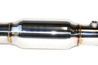Invidia 08-15 Mitsubishi Evolution X High Flow Cat Downpipe & Test Pipe (One Piece)