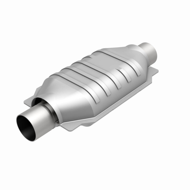 MagnaFlow Univ Cat Conv 2.25in Inlet/Outlet Center/Center Oval 12in Body L x 7in W x 16in Overall L
