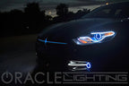 Oracle 13-16 Dodge Dart Surface Mount LED Projector Fog Light Halo Kit - Blue