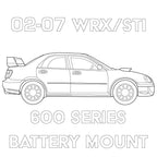 2002-2007 Subaru WRX/STI 600 Series Battery Mount