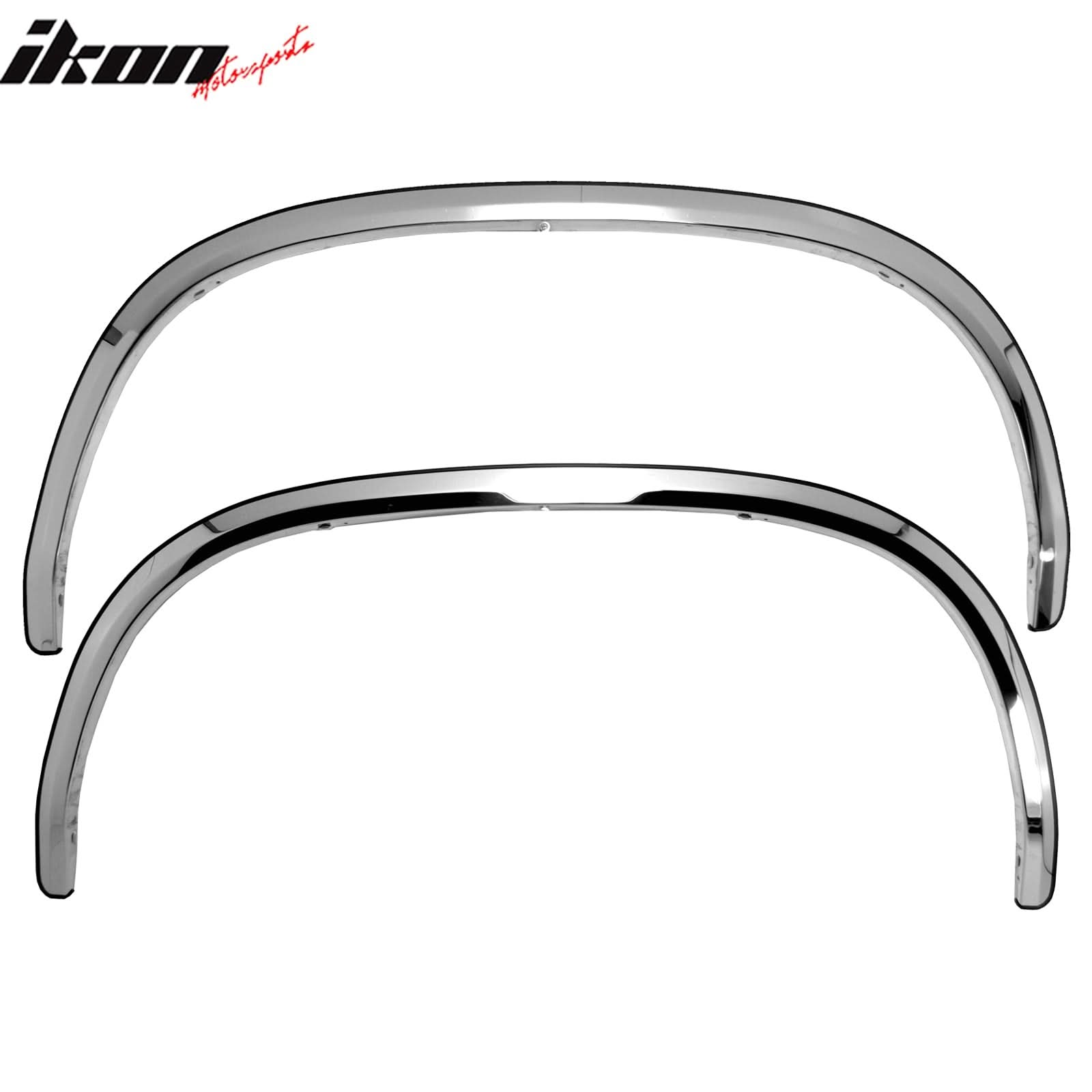 86.5-97 Nissan HardBody Pickup Fender Flares Stainless Steel Polished