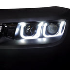 2014-2015 Camaro ZL1 5TH to 6TH Gen Front Bumper + Headlight + Fog
