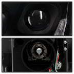 Spyder 13-19 Peterbilt 579 Passenger Side Projector Headlights - Black (PRO-YD-PB57914-SEQ-R-BK)