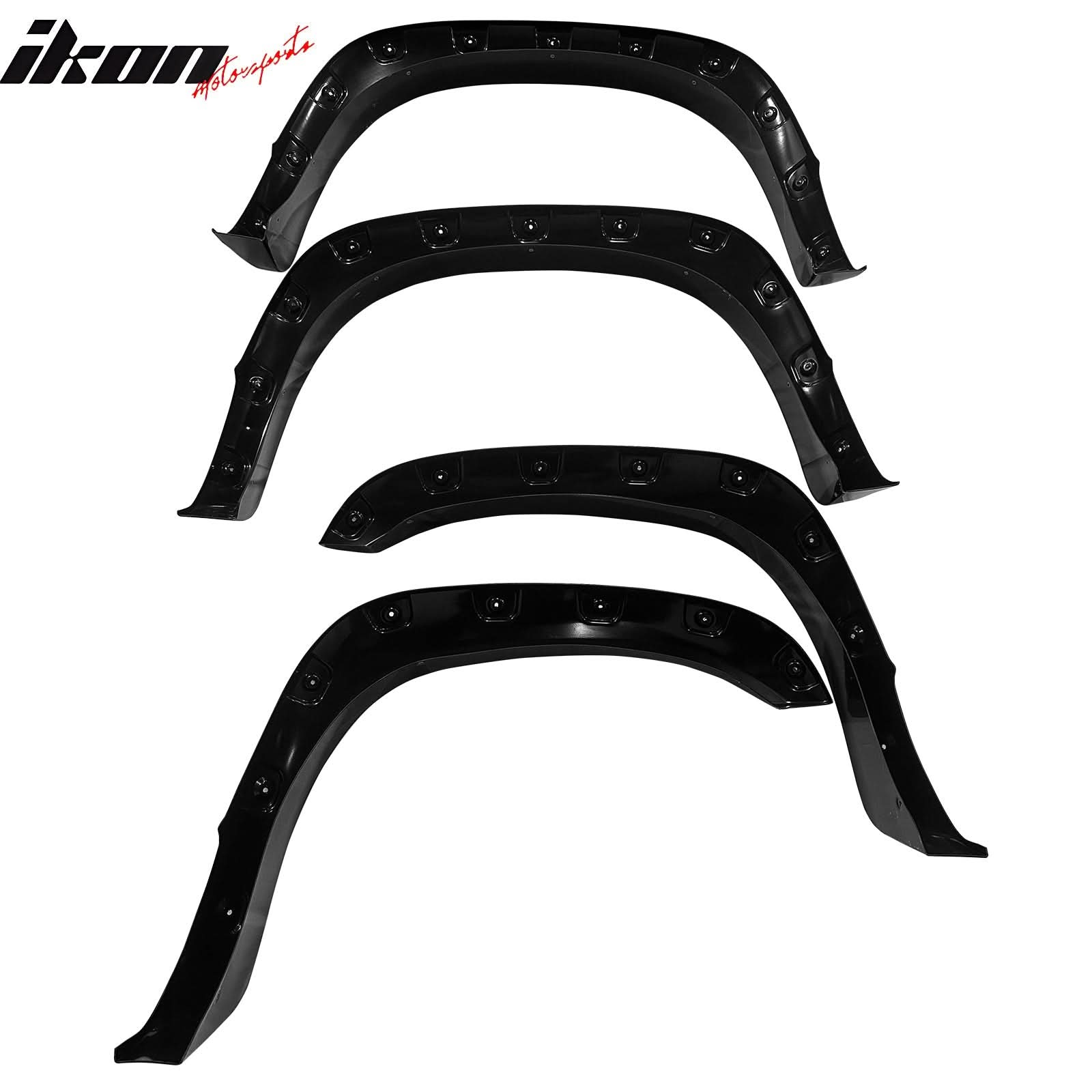 2006-2009 Dodge Ram 1500/2500/3500 Bolt Style Fender Flares Smooth ABS