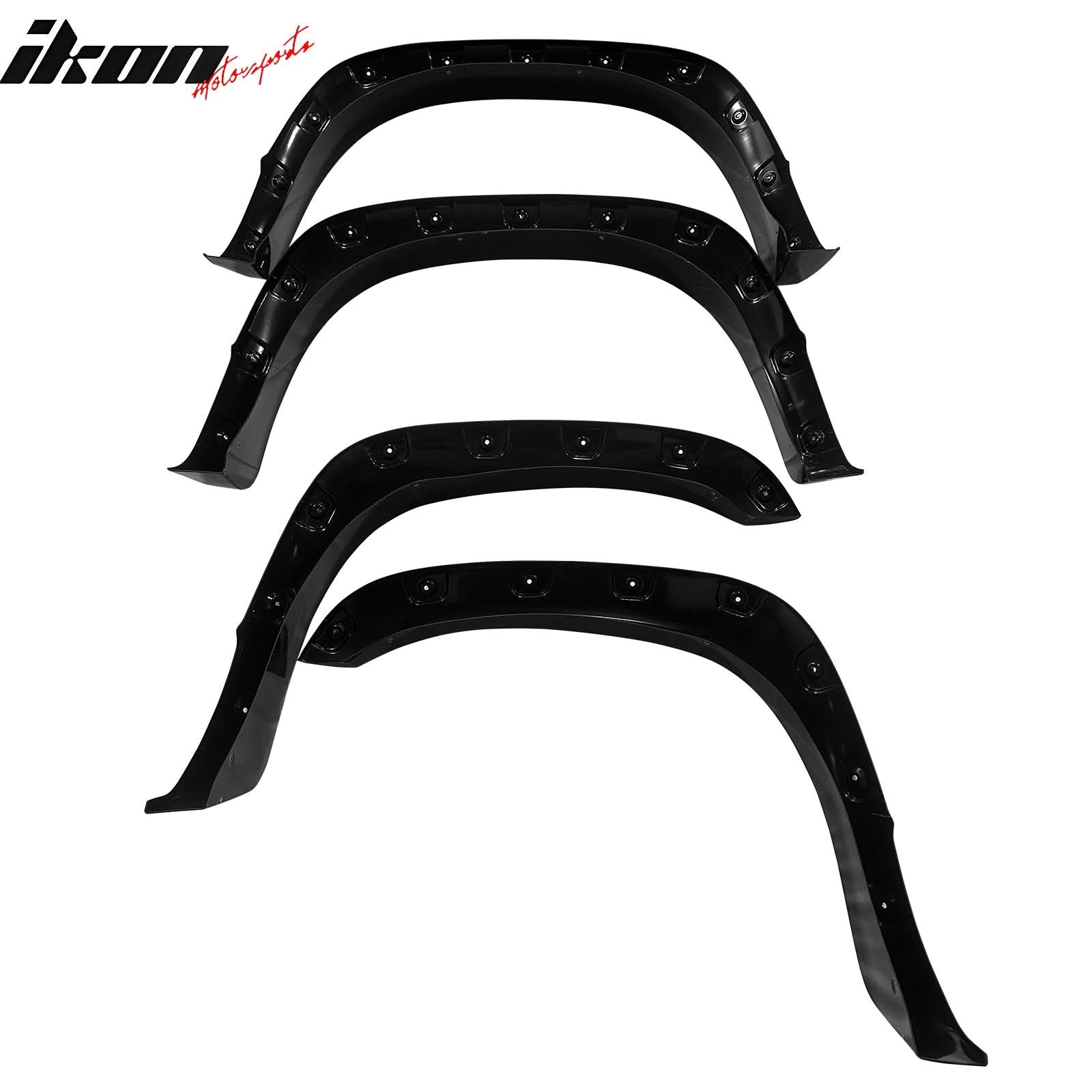 2006-2009 Dodge Ram 1500/2500/3500 Bolt Style Fender Flares Smooth ABS