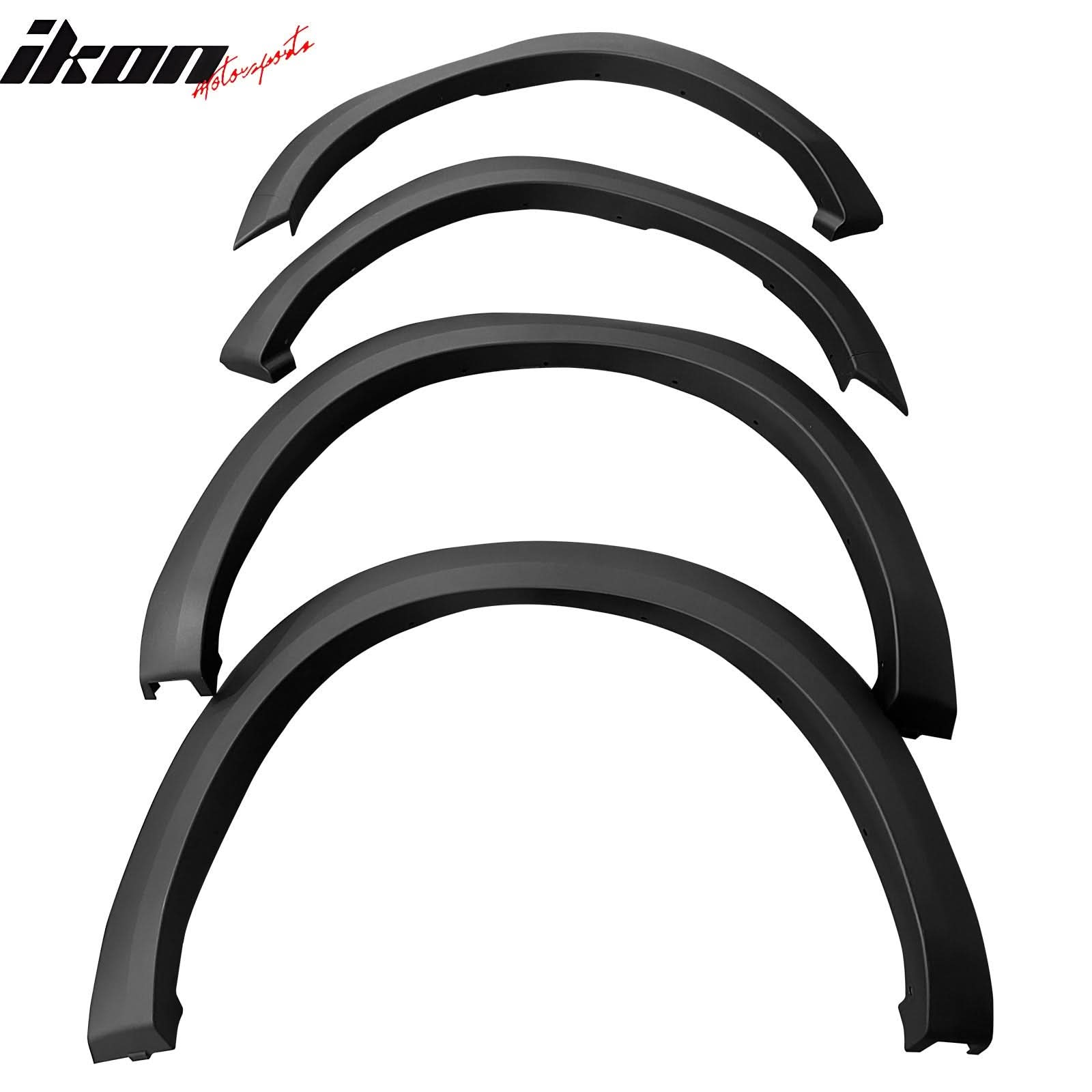 2010-2019 Dodge Ram 2500 3500 OE Style 4PCS Wheel Fender Flares PP