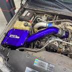 Wehrli 01-04 Duramax LB7 4in Stage 2 Intake Kit w/ Air Box - Kiwi Green