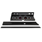 Autometer Designer Black Direct Fit Dash Kit 1966 Chevy Chevelle (2 x 3-3/8in. / 4 x 2-1/16in.)