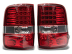 Raxiom 04-08 Ford F-150 Styleside LED Tail Lights- Chrome Housing- Red/Clear Lens