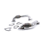 2001-2004 Chevrolet / GMC 2 inch Replacement Up-Pipes Raw