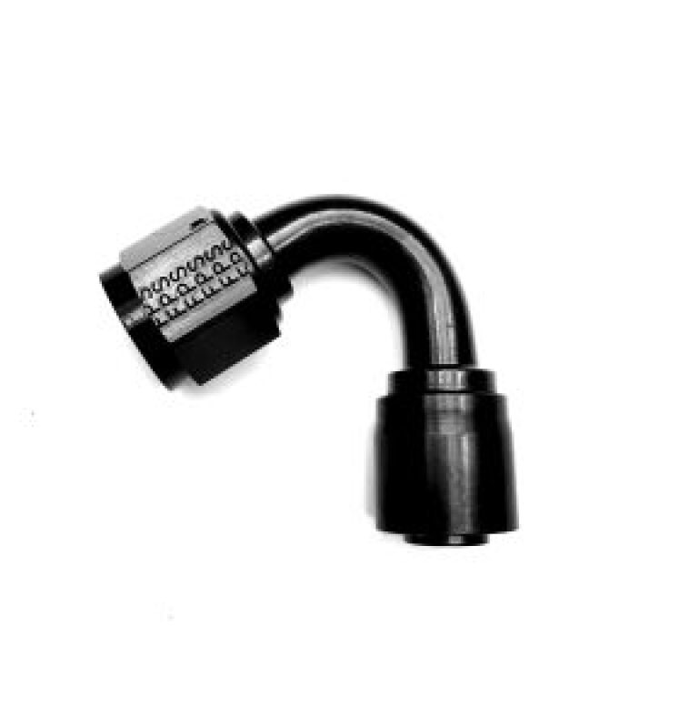 Fragola -6AN 120 Degree Fixed/Single Swivel Sport Crimp Pro Hose End