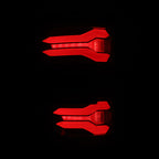 AlphaRex 21-23 Ford F-150 LUXX LED Taillights - Black Red w/ BLIS