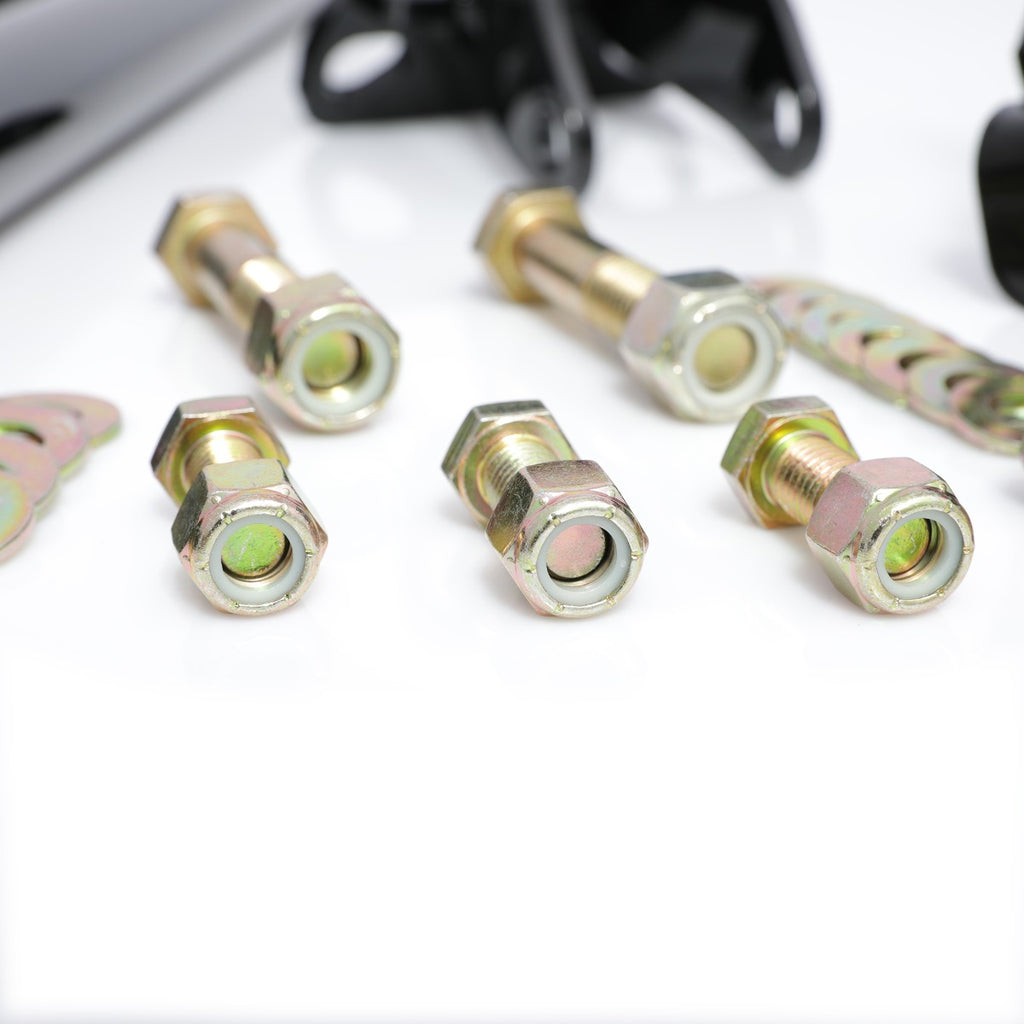 2001-2010 Silverado/Sierra 2500/3500 58 inch Bolt On Traction Bars 3.5 Inch Axle Diameter Kingsport Grey