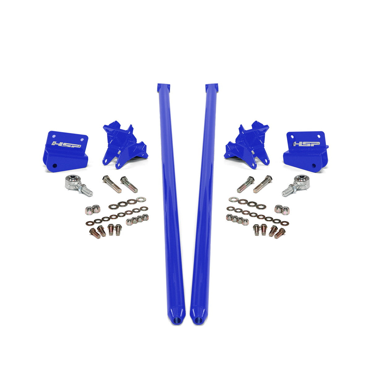 2001-2010 Chevrolet / GMC 70 inch Bolt On Traction Bars 3.5 inch Axle Diameter Illusion Blueberry