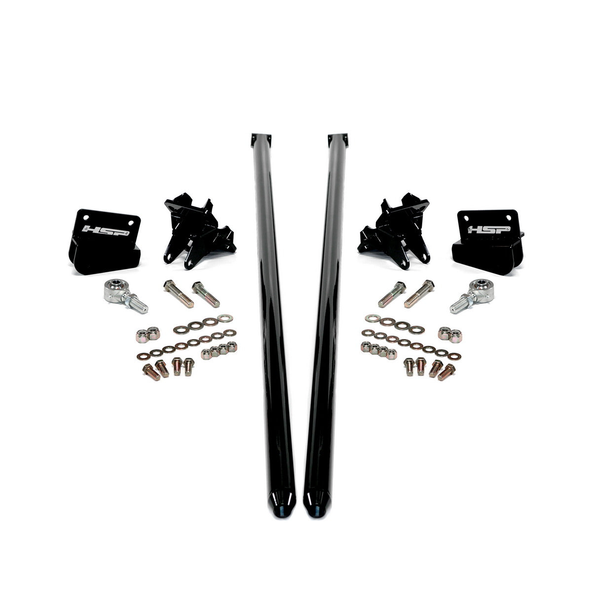 2001-2010 Chevrolet / GMC 70 inch Bolt On Traction Bars 3.5 inch Axle Diameter Ink Black