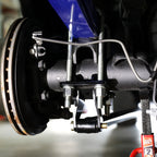 2001-2010 Silverado/Sierra 2500/3500 75 Inch Bolt On Traction Bars 3.5 Inch Axle Diameter Kingsport Grey