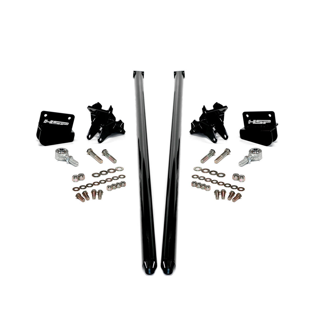 2001-2010 Chevrolet / GMC 75 inch Bolt On Traction Bars 3.5 inch Axle Diameter Ink Black