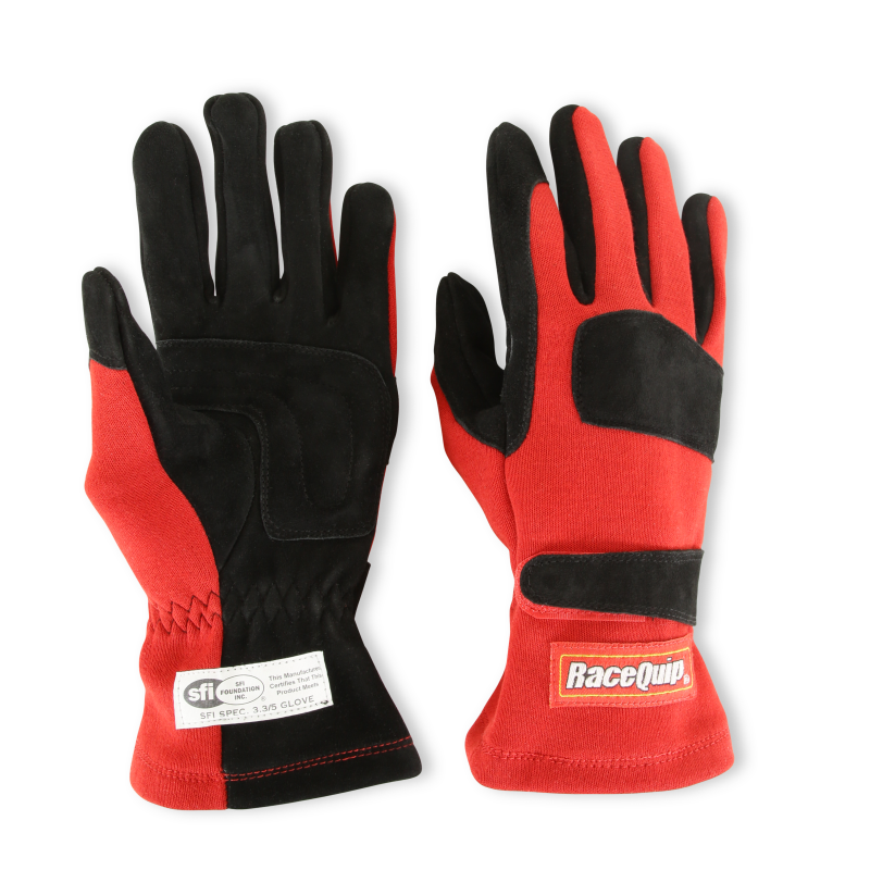 RaceQuip Red 2-Layer SFI-5 Glove - Small