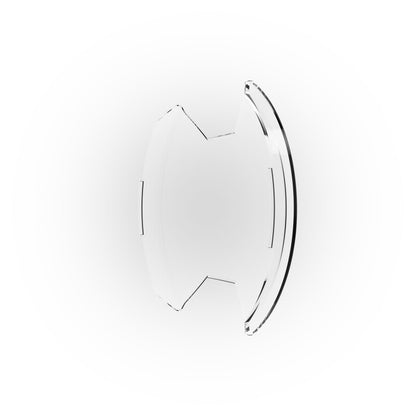 KC HiLiTES SlimLite 8in. LED Light Shield (Shield Only) - Clear