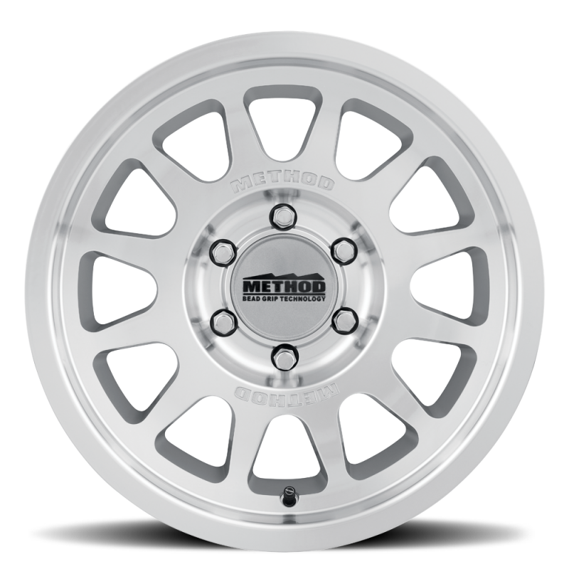 Method MR703 17x8.5 +25mm Offset 6x5.5 106.25mm CB Machined - Clear Coat Wheel