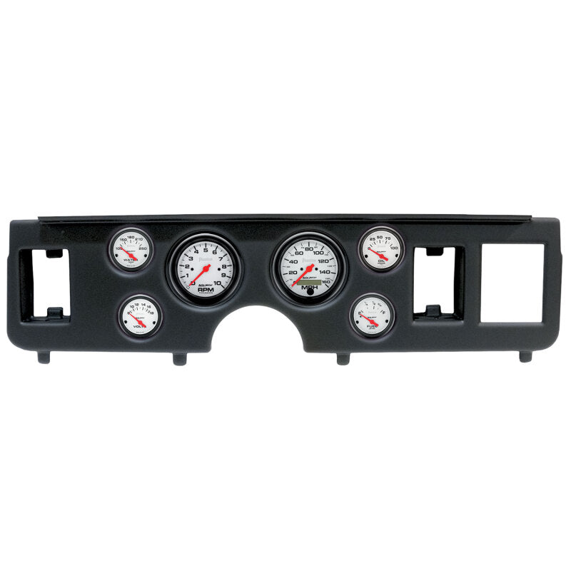 Autometer Phantom Direct Fit Dash Kit 79-86 Ford Mustang (2 x 3-3/8in. / 4 x 2-1/16in.)
