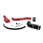 2001-2005 Chevrolet / GMC Billet Forward Facing Thermostat Housing Kit Flag Red