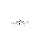 2001-2005 Chevrolet / GMC Billet Forward Facing Thermostat Housing Kit Illusion Blueberry