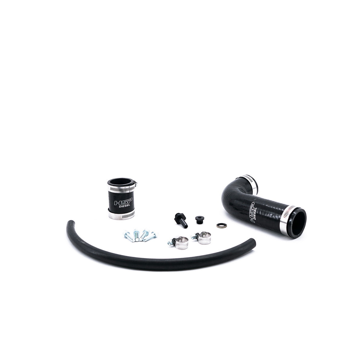 2001-2005 Chevrolet / GMC Billet Forward Facing Thermostat Housing Kit Polar White