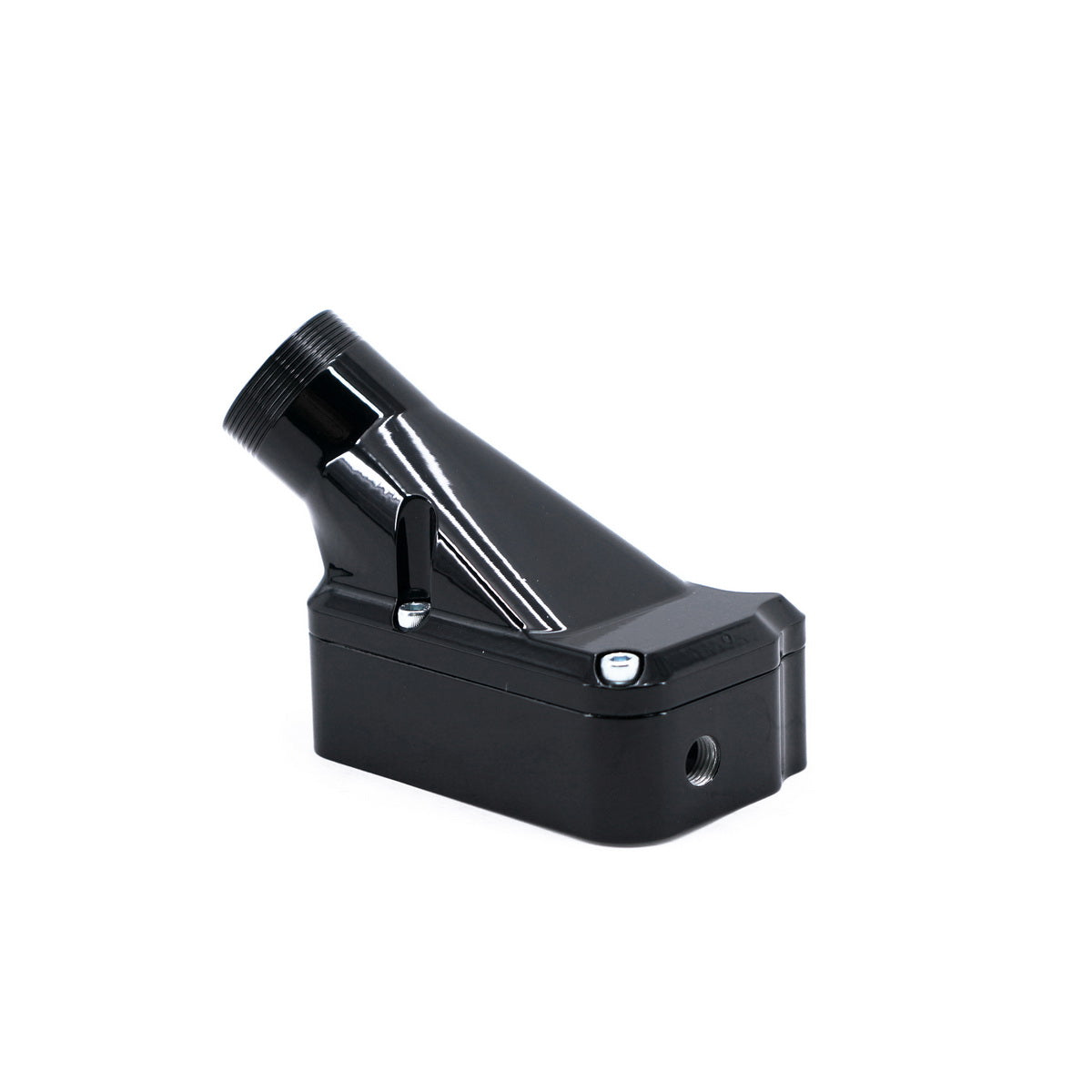 2006-2010 Silverado/Sierra 2500/3500 Billet Forward Facing Thermostat Housing Kit Kingsport Grey