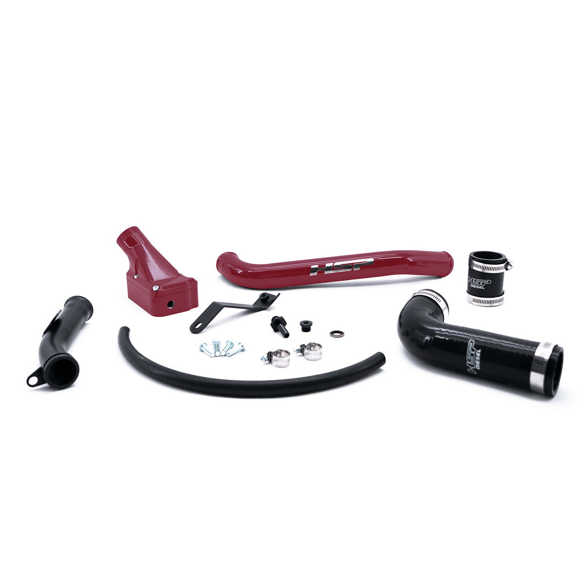 2006-2010 Chevrolet / GMC Billet Forward Facing Thermostat Housing Kit Illusion Cherry