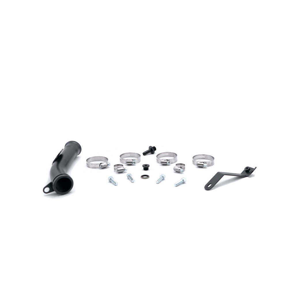 2006-2010 Chevrolet / GMC Billet Forward Facing Thermostat Housing Kit M&M Orange
