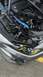 IRL BMW G8x Titanium Front Mount Intakes
