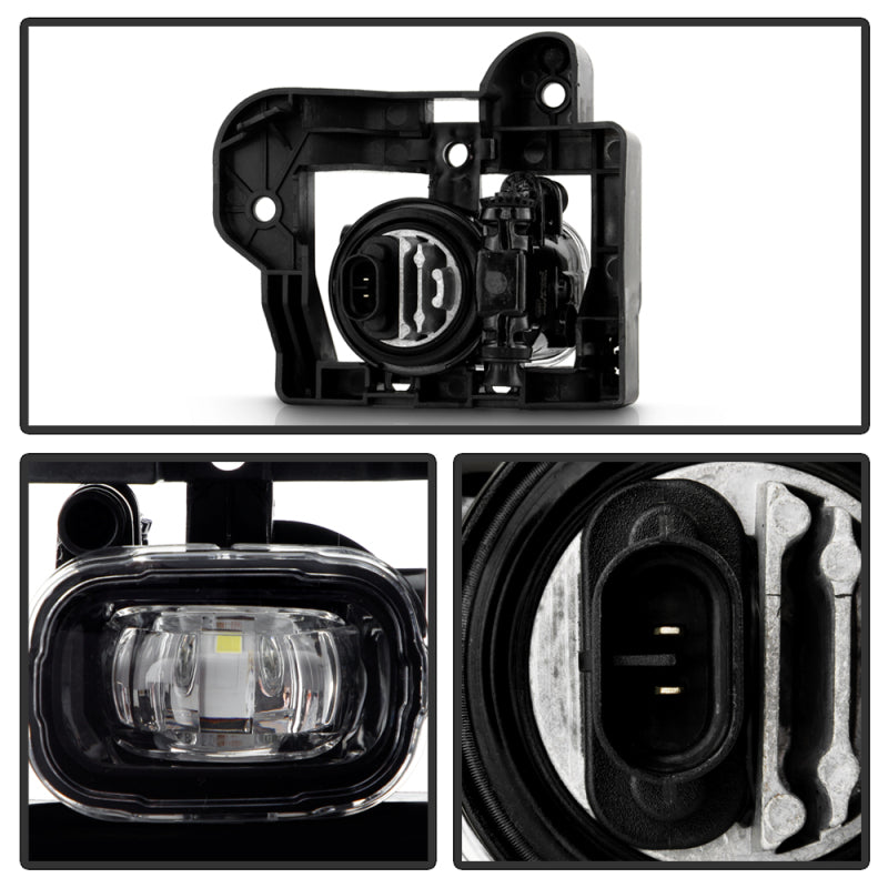 Spyder 22-24 Nissan Rogue (Excl Sport) OEM Full LED Fog Lights w/ Switch (FL-NR2021-LED-C)