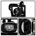 Spyder 22-24 Nissan Rogue (Excl Sport) OEM Full LED Fog Lights w/ Switch (FL-NR2021-LED-C)