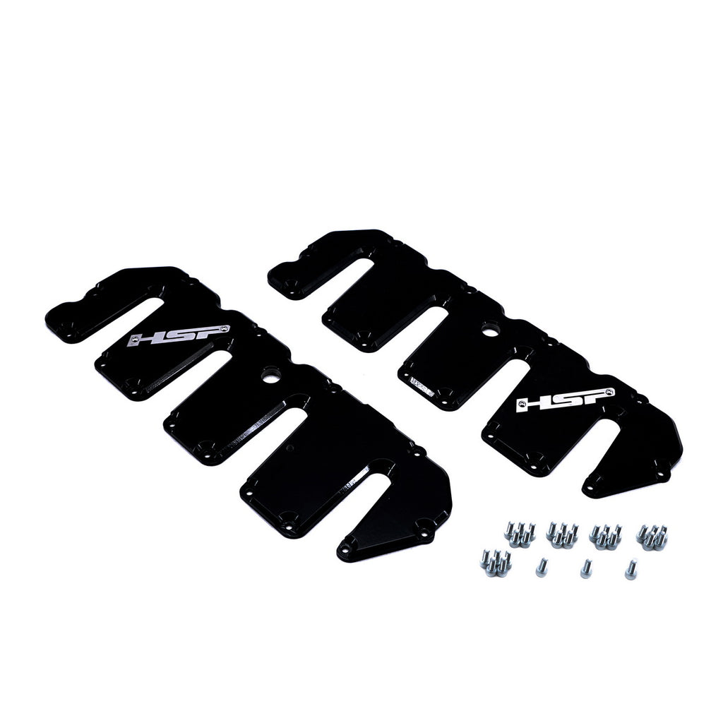 2004.5-2010 Chevrolet / GMC Billet Valve Covers Ink Black