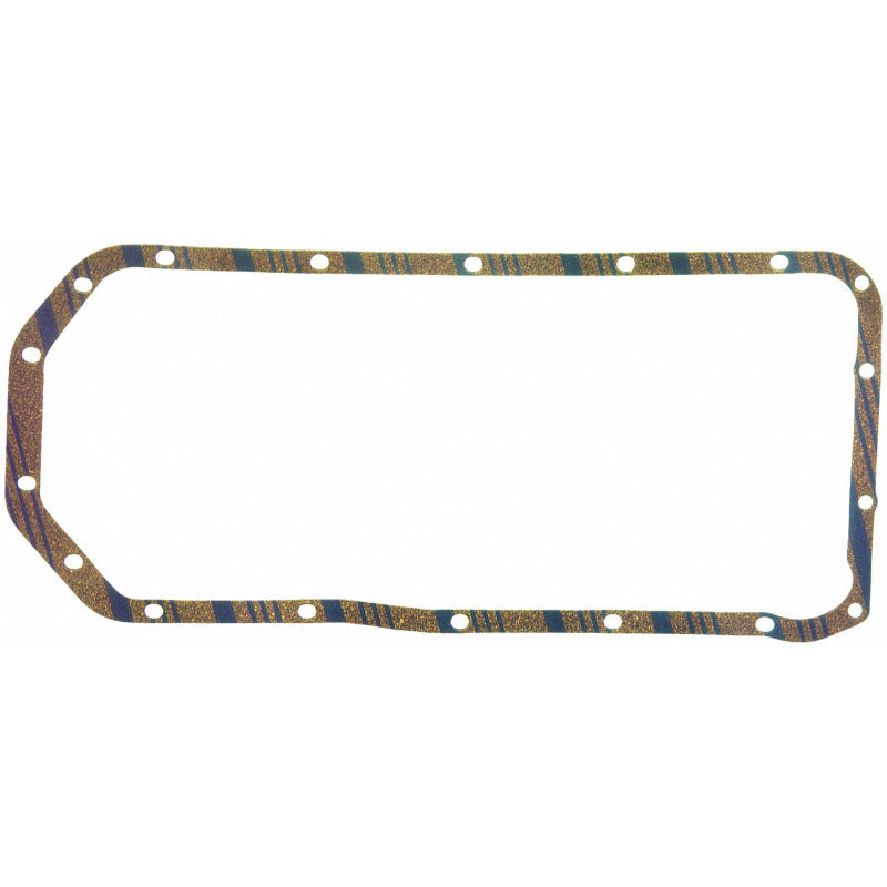 Fel-Pro OS 11408 C-1 Engine Oil Pan Gasket Set Blue Stripe cork-rubber