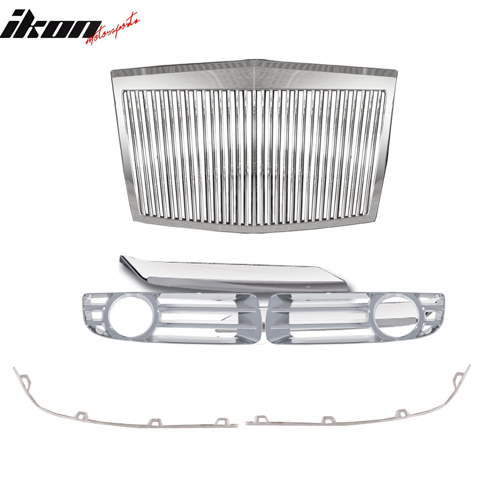 2005-2010 Chrysler 300 Front Bumper Cover Conversion Kit Unpainted PP
