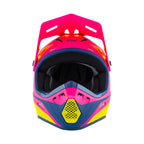 Answer 26 AR1 Mototown Helmet Matte Pink/Hyper Acid/Dark Blue Youth - Medium