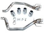AWE Tuning 05-07 C6 Chevrolet Corvette 6.0L Track Edition Axle-Back Exhaust w/ Chrome Silver Tips