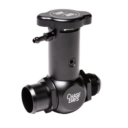 Chase Bays -20AN to -20AN Raised Inline Filler Neck (w/o Cap)