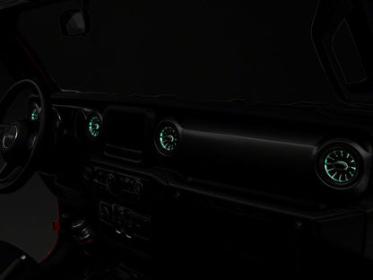 Raxiom 18-23 Jeep Wrangler JL LED Ambient Vent Lighting Kit