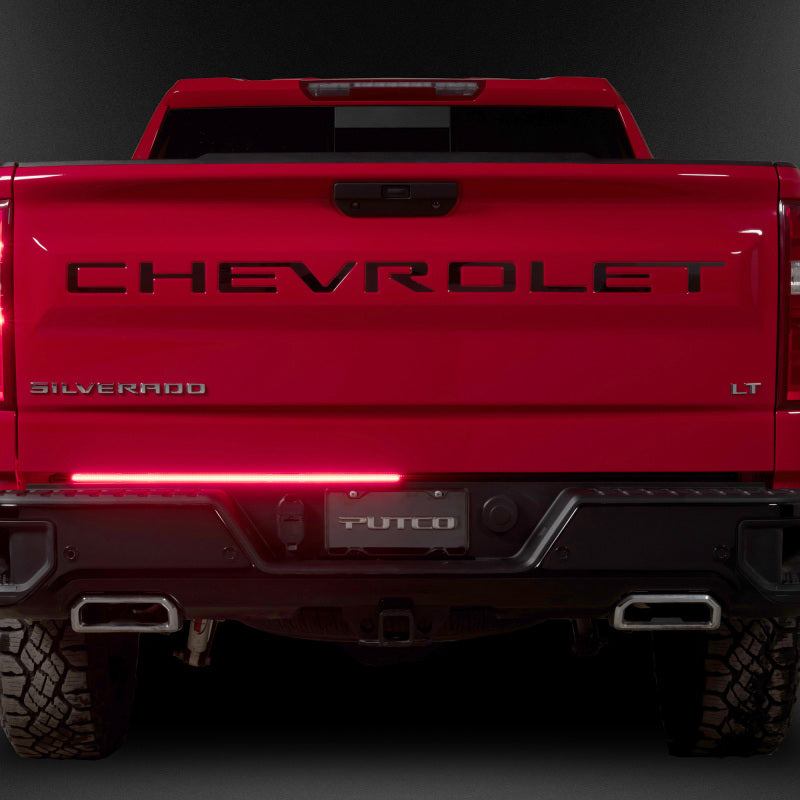 Putco 2024+ Ford F150 w/Factory Halogen Tail Light 60in Red Blade Tailgate Light Bar Plug-N-Play