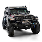 Westin 20-25 Jeep Gladiator / 18-25 Wrangler JL XTS Front Bumper - Tex. Blk