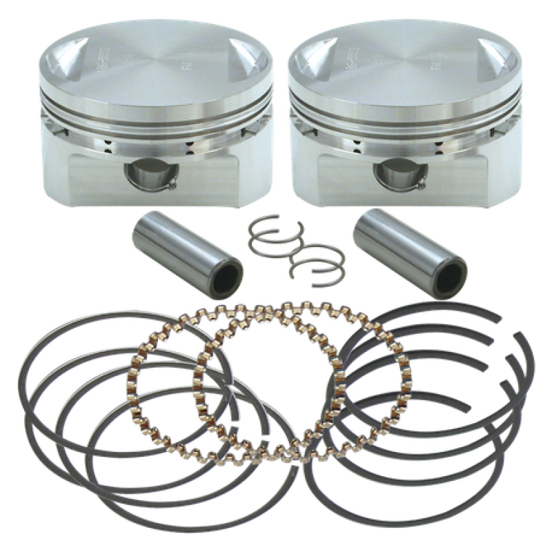 S&S Cycle 84-99 BT 3-1/2in .020in Bore Forged Stroker Piston Kit