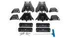 Rhino-Rack 14-19 Toyota Corolla 4 Door Sedan Vortex 2500 2 Bar Roof Rack - Black