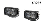 Diode Dynamics C2 2.0 Sport White SAE Driving Standard ABL (pair)