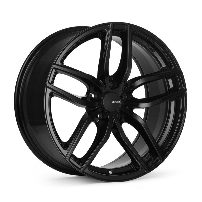 Enkei Tune 18x8.5 / 5x114.3 BP / ET38 / 72.6mm Bore - Gloss Black Wheel