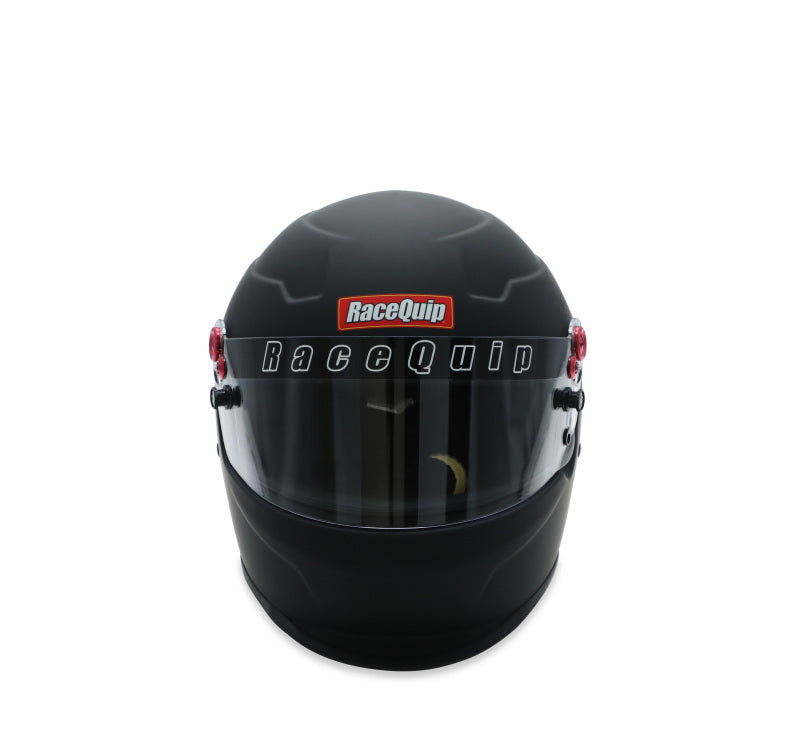 RaceQuip PRO25 SA2025 FLBLK MED HELMET