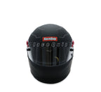 RaceQuip PRO25 SA2025 FLBLK MED HELMET