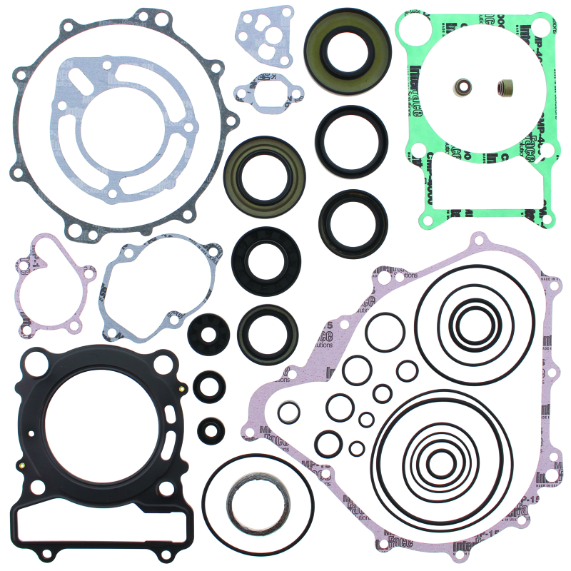 QuadBoss 07-08 Yamaha YFM400 Grizzly 4x4 Complete Gasket Set w/ Oil Seal